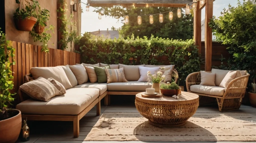 summer patio decor