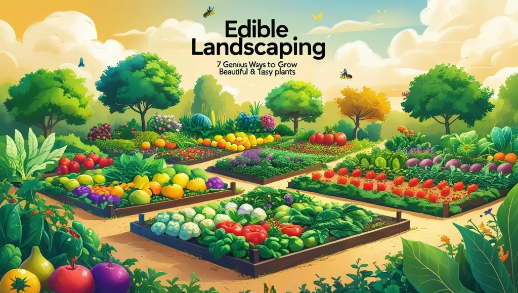 Edible landscaping , Edimentals Micro-gardens, Sustainable gardening, Edible garden design,